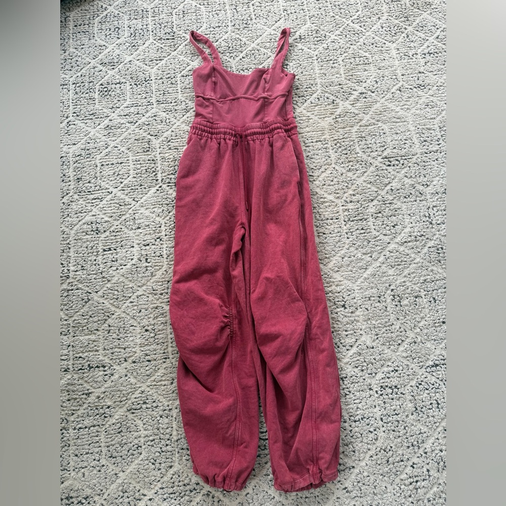 FP Movement Inbound Onsie Crimson size small